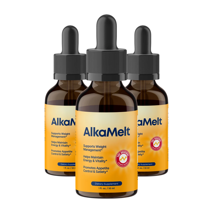 AlkaMelt three bottle set